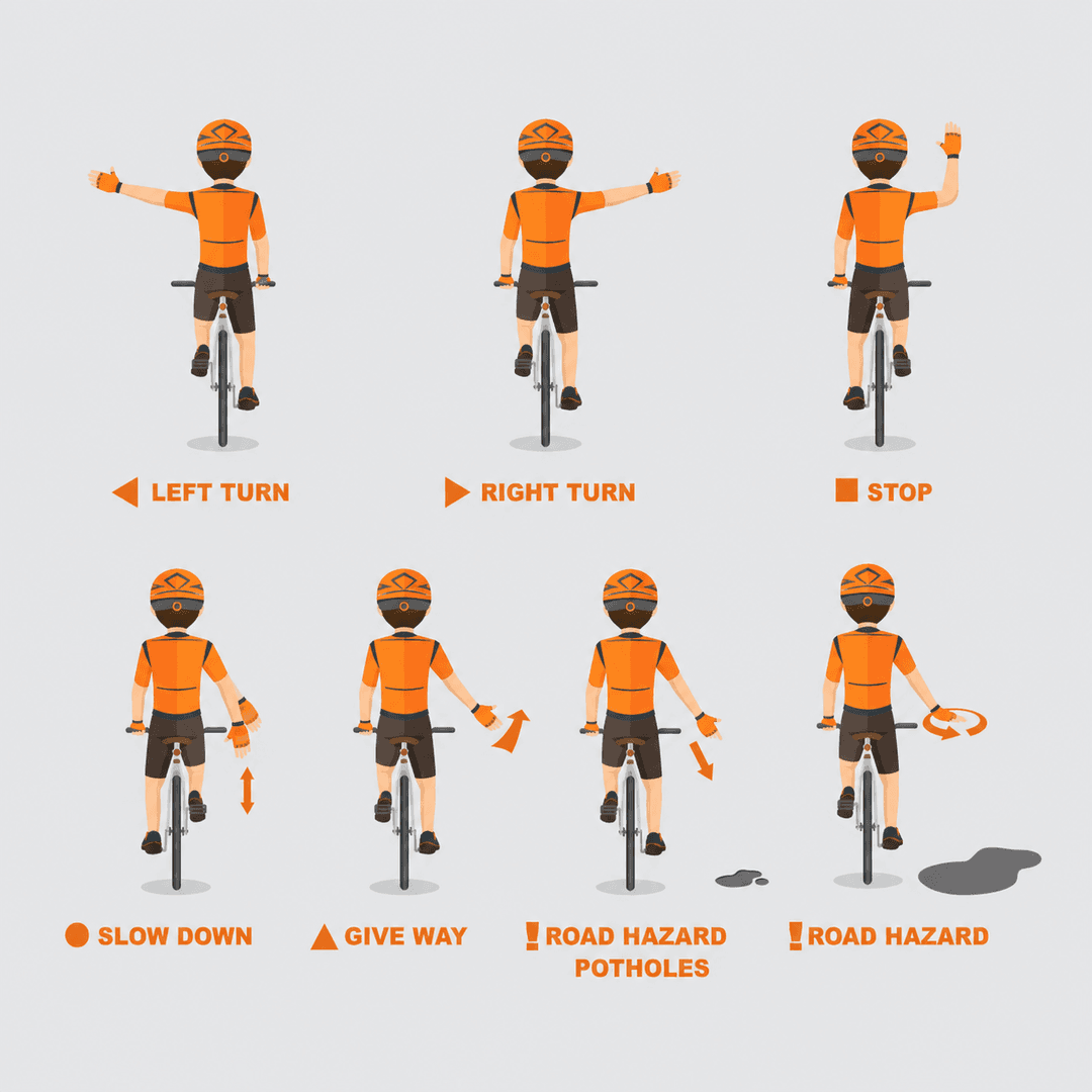 cycling hand signals